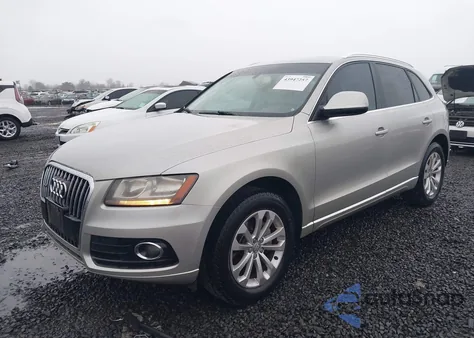 2013 Audi Q5 2.0T Premium из США, поврежденный, VIN WA1CFAFP8DA065114